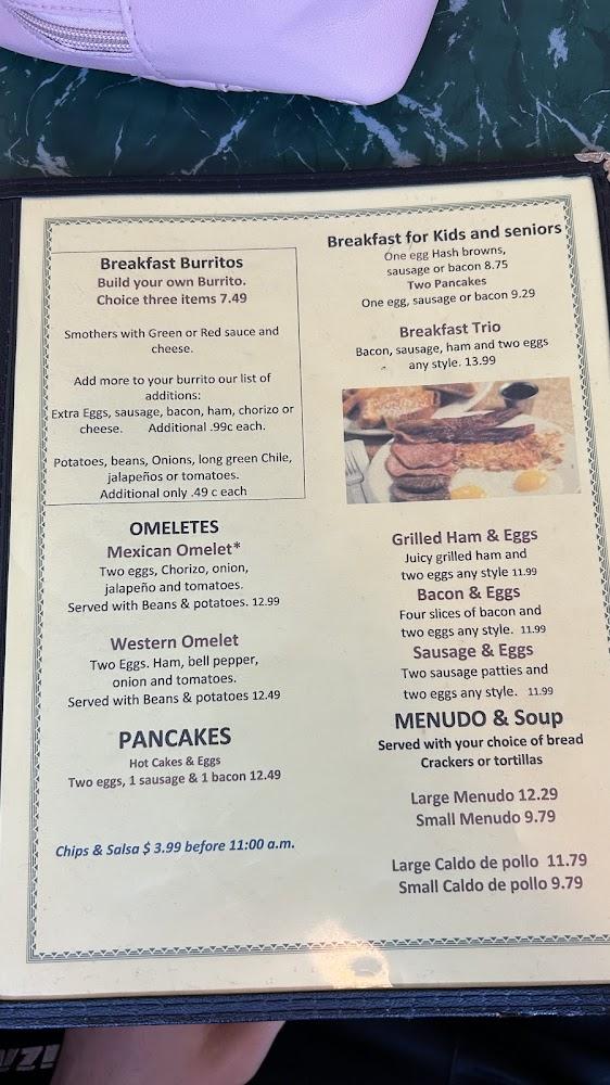 MI CASITA RESTAURANT Menu image 2