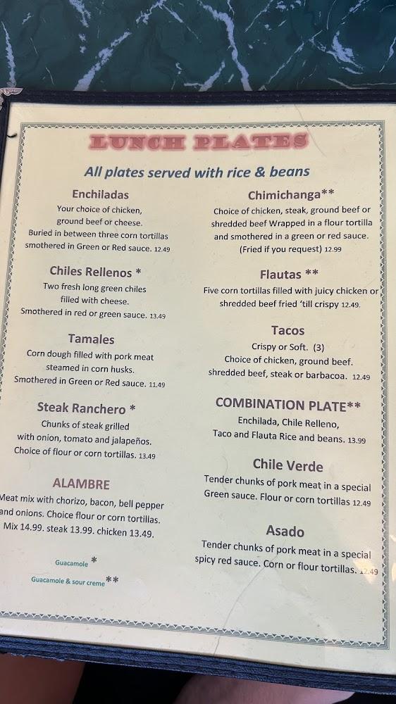 MI CASITA RESTAURANT Menu image 3